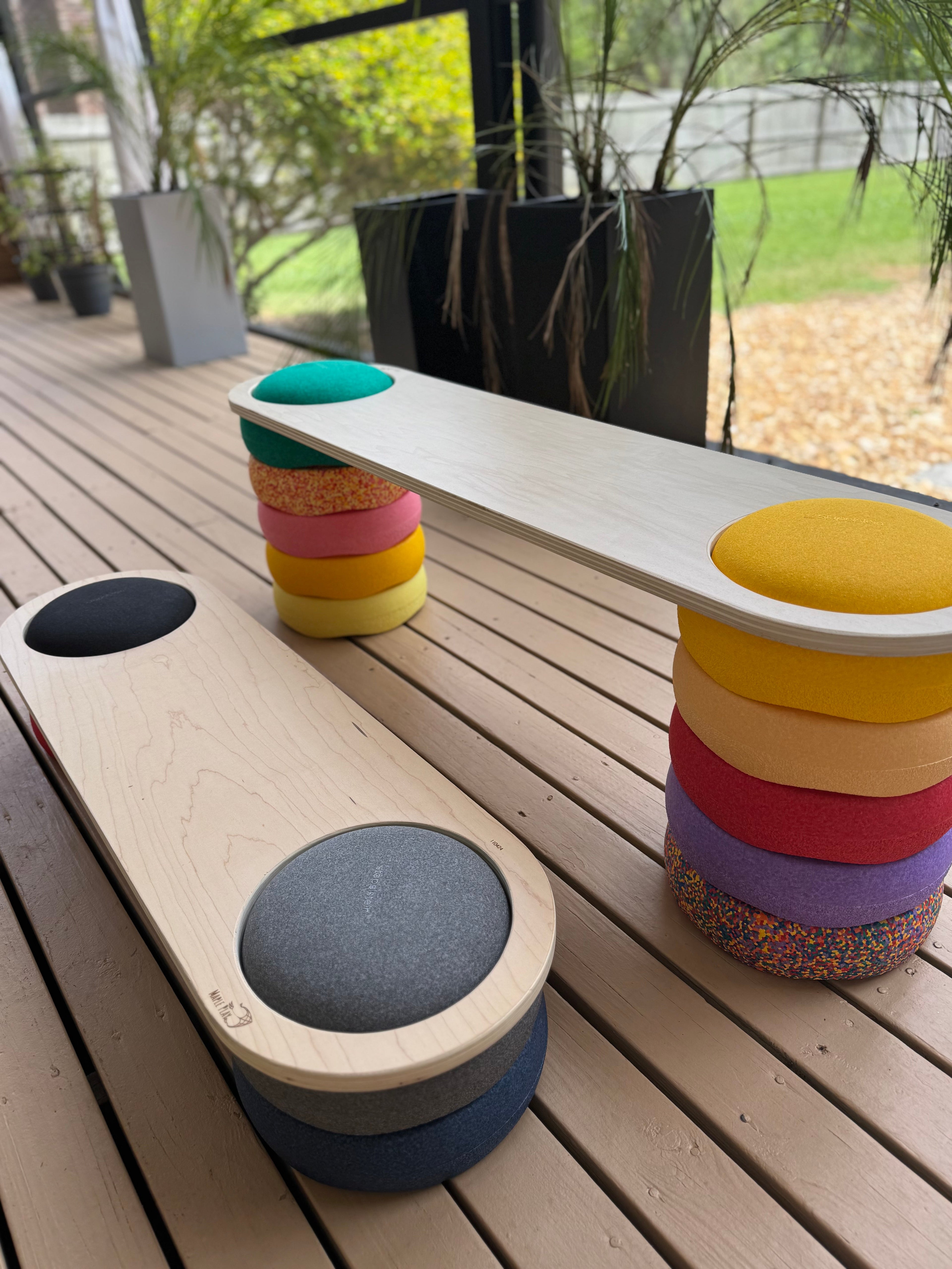 Balance Board - Stepping Stone Bridge & Play Surface for Stapelstein®