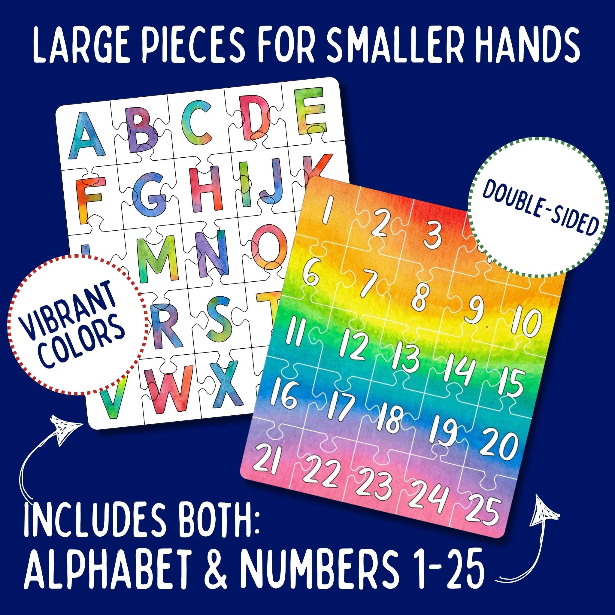 Alphabet Puzzle - Double-sided