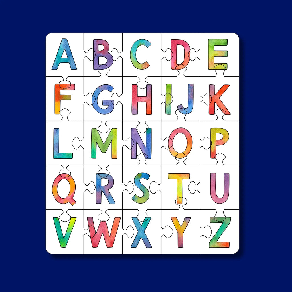 Alphabet Puzzle - Double-sided
