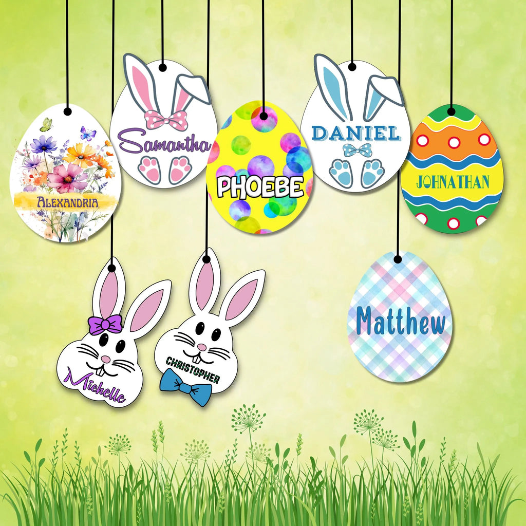 Personalized Easter Basket Tags