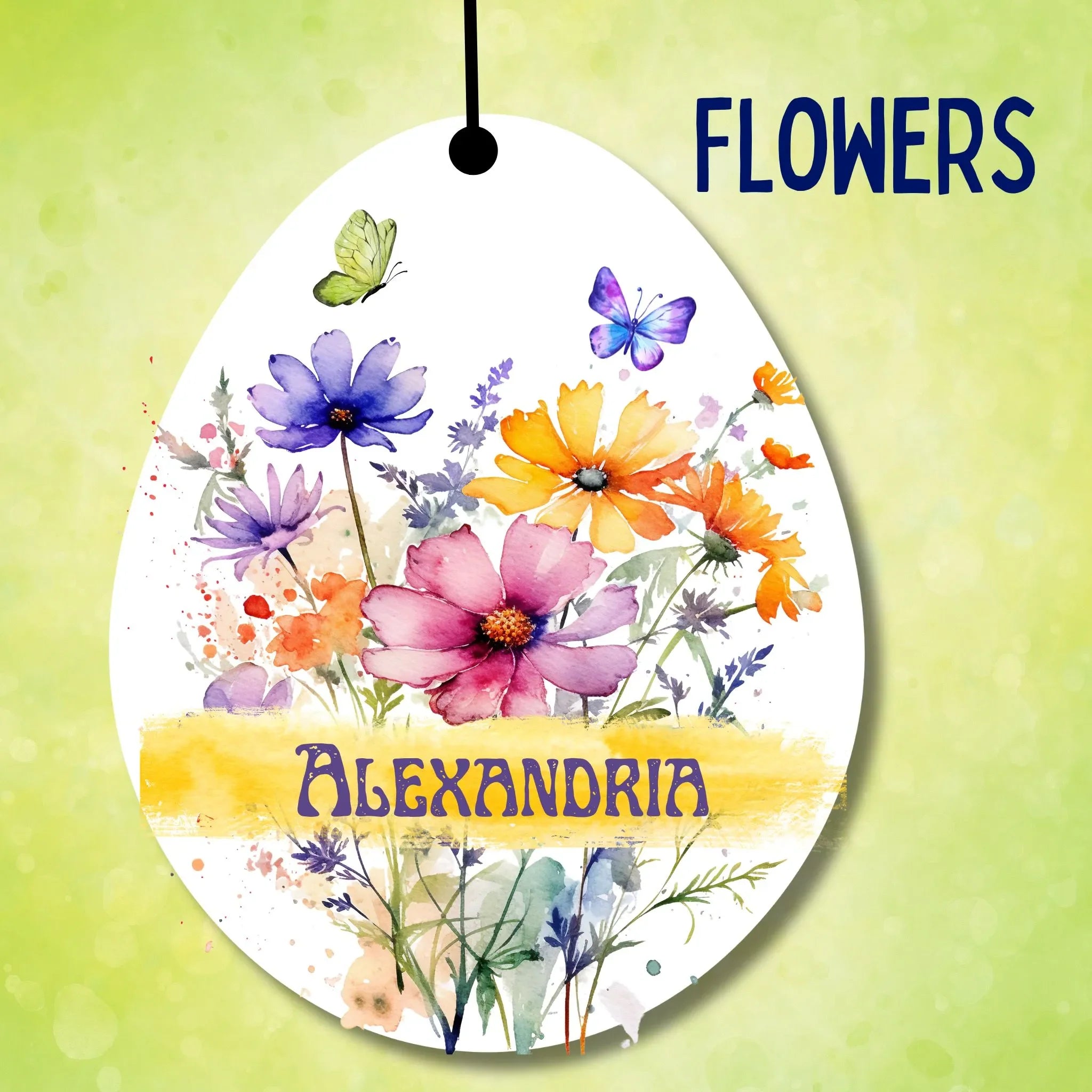 Personalized Easter Basket Tags