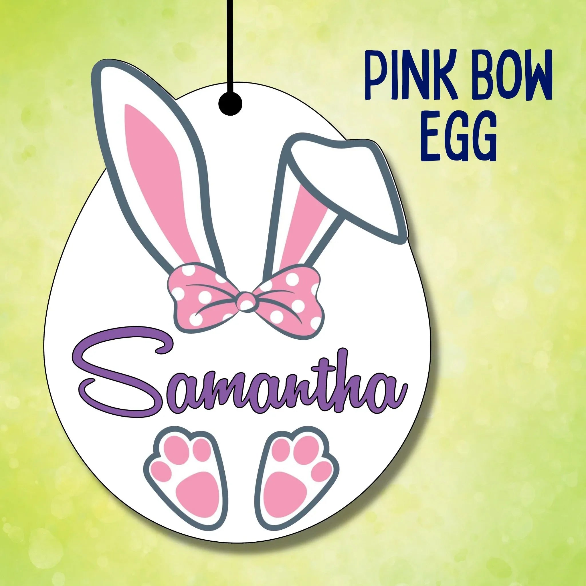 Personalized Easter Basket Tags