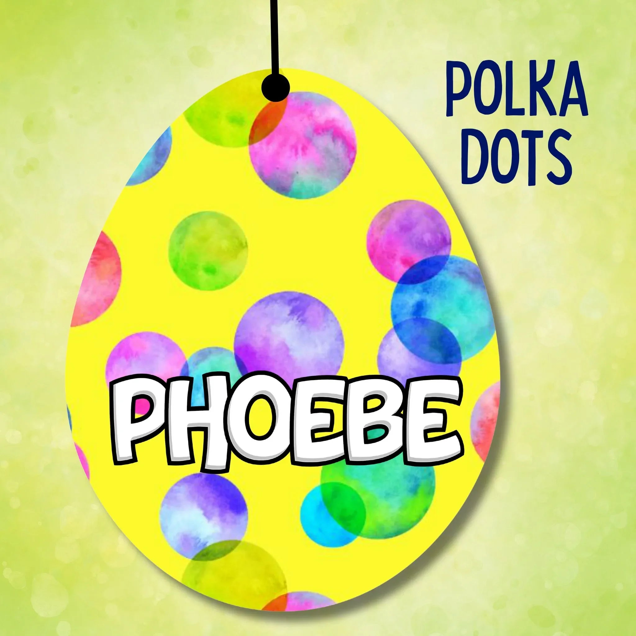 Personalized Easter Basket Tags