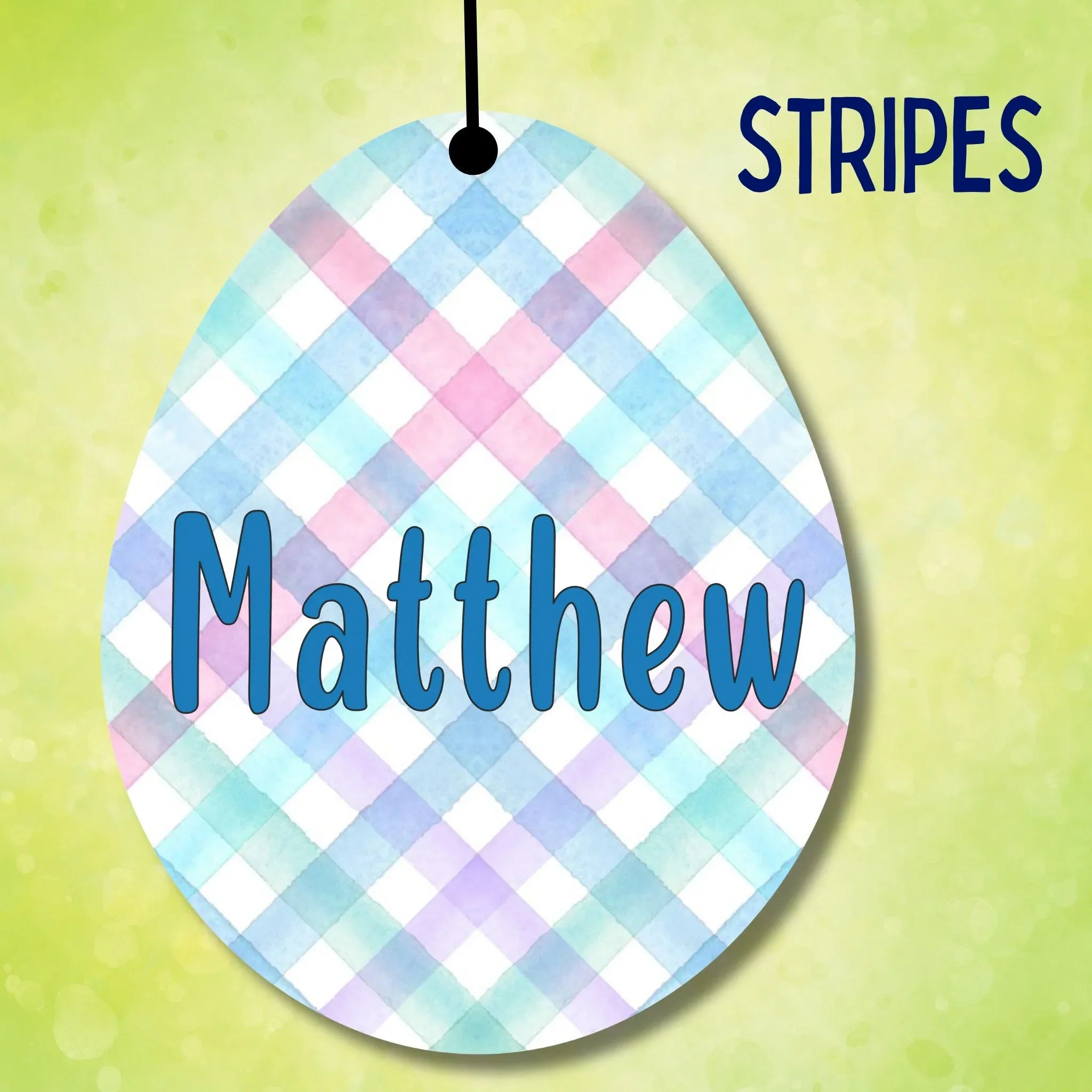 Personalized Easter Basket Tags