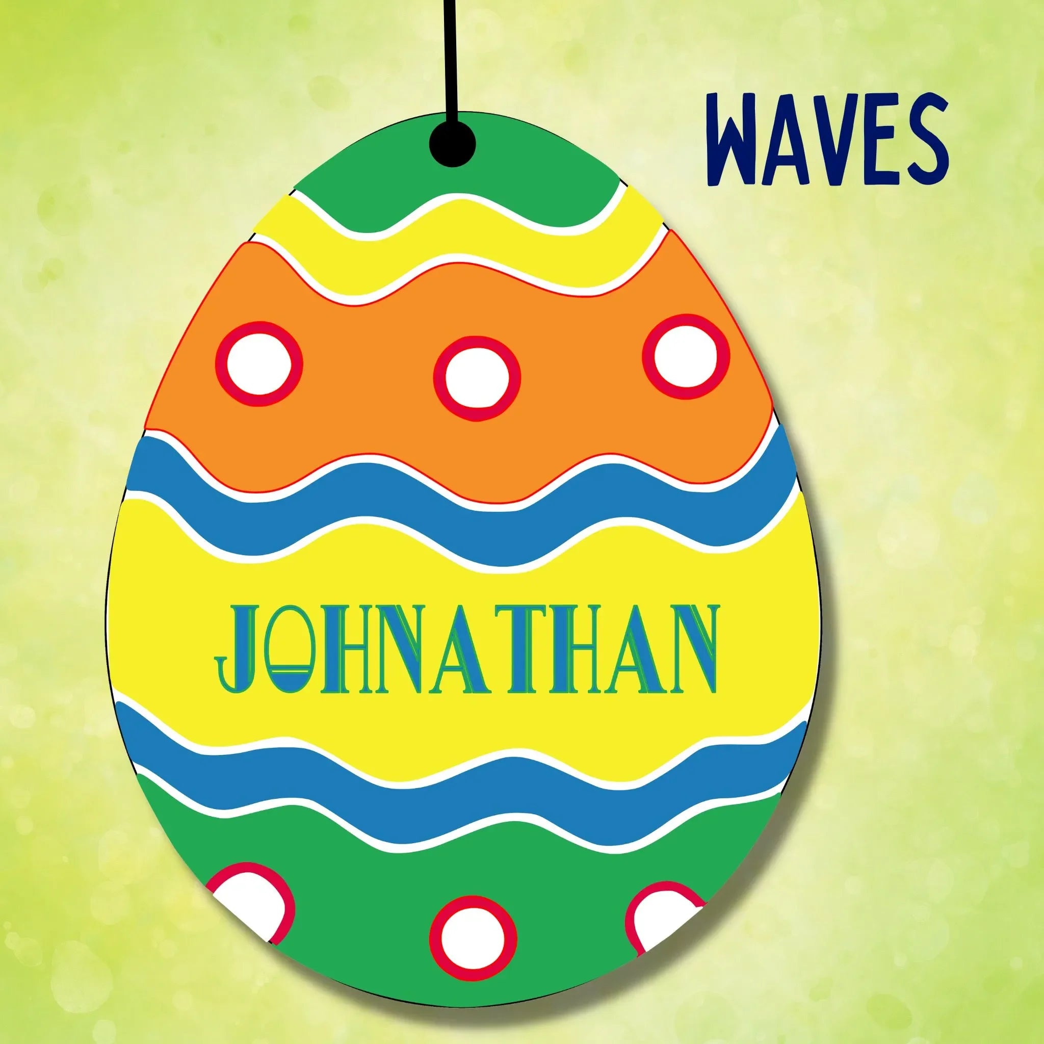 Personalized Easter Basket Tags