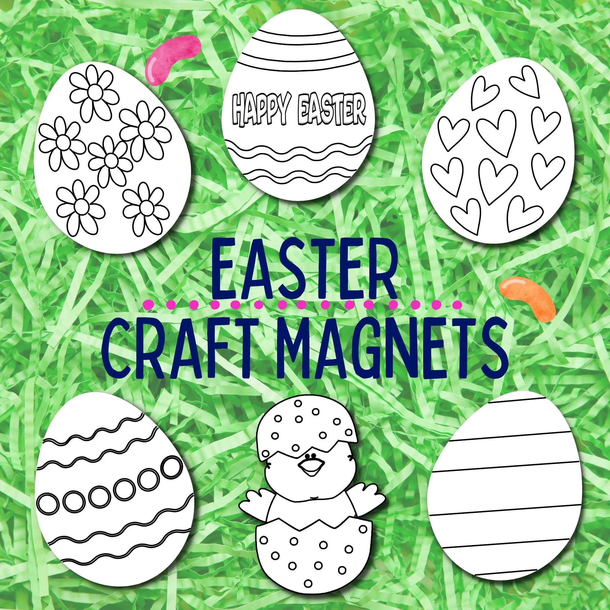 Easter Craft Magnets