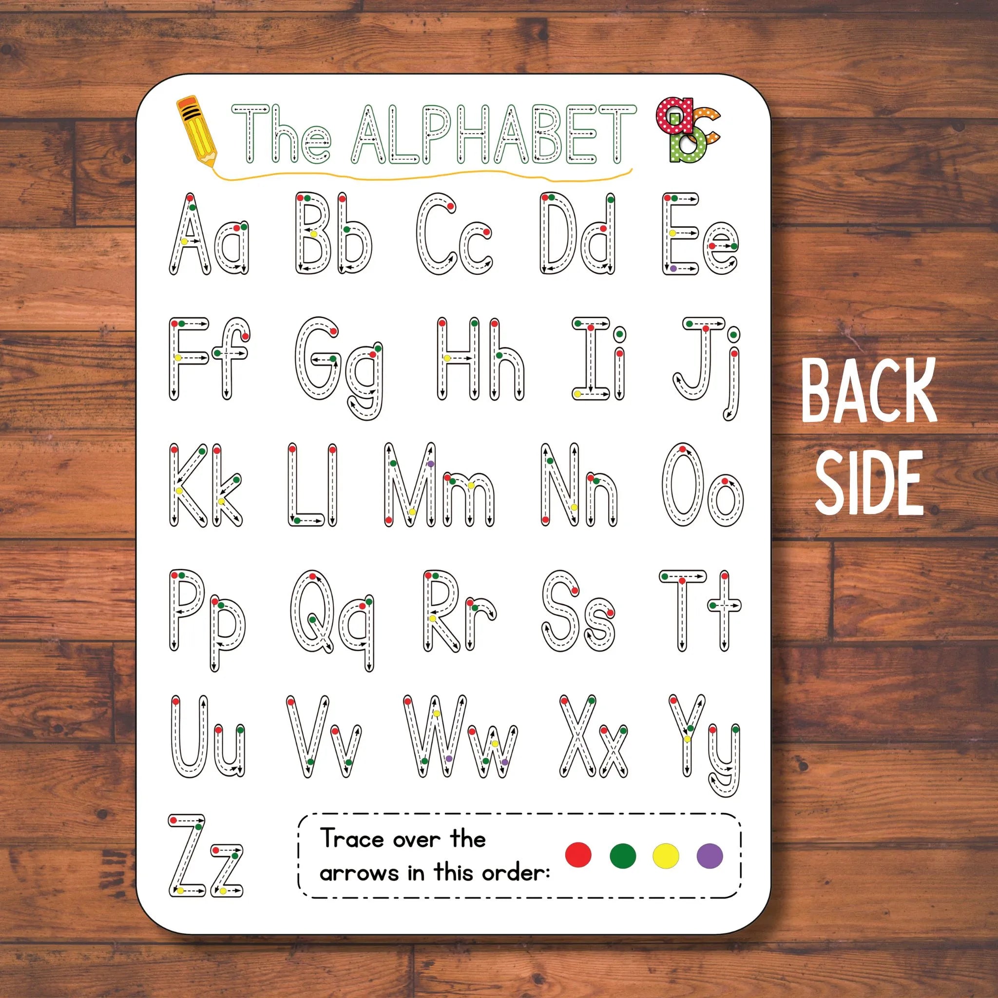 Personalized Name Tracing Practice Board